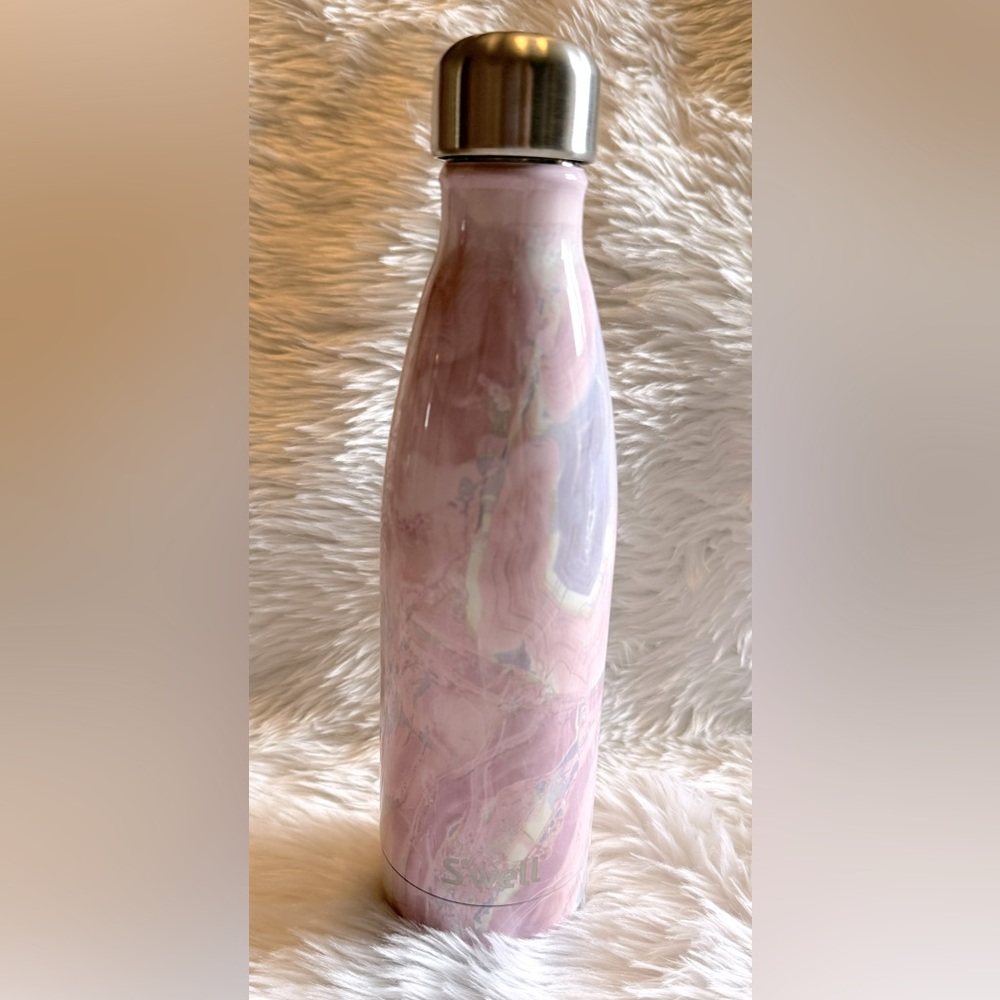 EUC S’Well Water Bottle “Geode Rose” 17oz